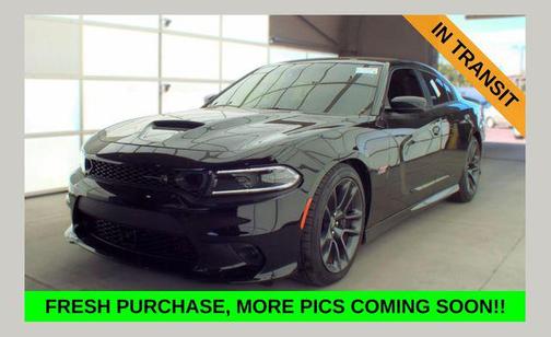 Pitch Black Clearcoat 2023 Dodge Charger R/T Scat Pack