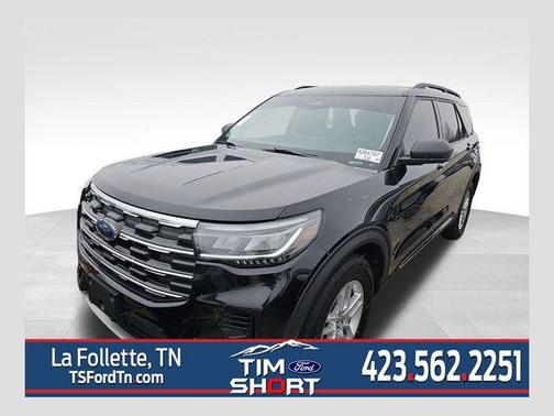 Black Metallic 2025 Ford Explorer Active