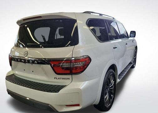 Aspen White Tricoat 2023 Nissan Armada Platinum 4WD