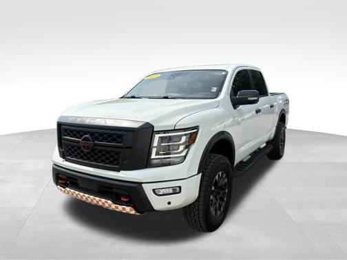Glacier White 2023 Nissan Titan PRO-4X
