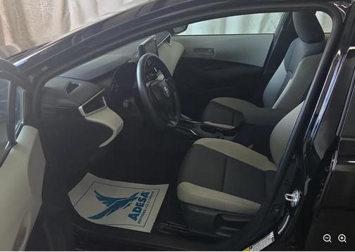 Midnight Black Metallic 2025 Toyota Corolla LE