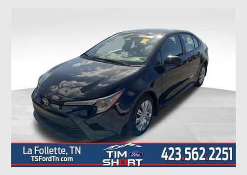 Midnight Black Metallic 2025 Toyota Corolla LE