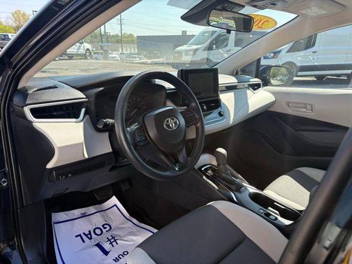 Midnight Black Metallic 2025 Toyota Corolla LE