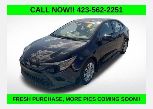 Midnight Black Metallic 2025 Toyota Corolla LE