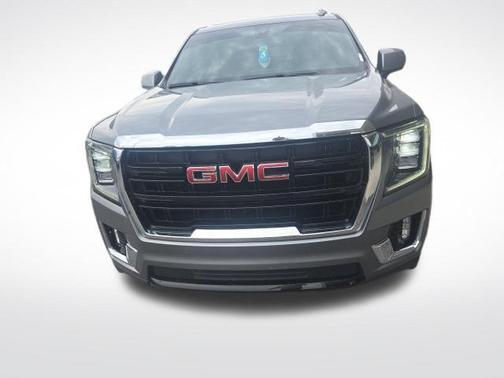 Satin Steel Metallic 2022 GMC Yukon SLE