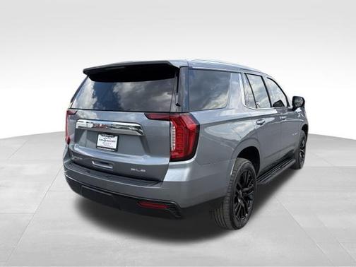 Satin Steel Metallic 2022 GMC Yukon SLE