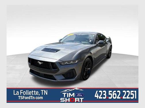 Carbonized Gray Metallic 2025 Ford Mustang GT
