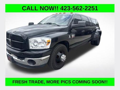 Brilliant Black Crystal Pearl 2007 Dodge Ram 3500 SLT