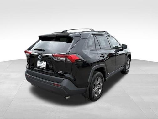 Midnight Black Metallic 2024 Toyota RAV4 Hybrid SE