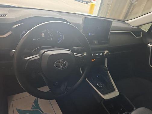 Midnight Black Metallic 2024 Toyota RAV4 Hybrid SE