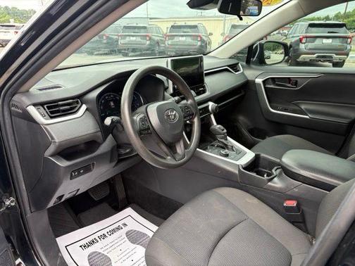 Midnight Black Metallic 2024 Toyota RAV4 Hybrid SE