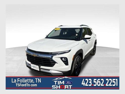 Summit White 2025 Chevrolet Trailblazer LT