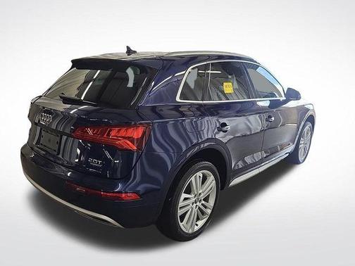 Blue Metallic 2018 Audi Q5 2.0T Tech Premium