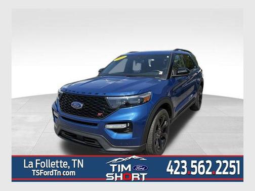 Atlas Blue Metallic 2023 Ford Explorer ST