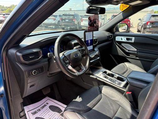 Atlas Blue Metallic 2023 Ford Explorer ST