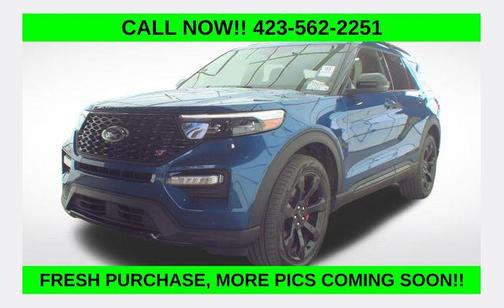 Atlas Blue Metallic 2023 Ford Explorer ST