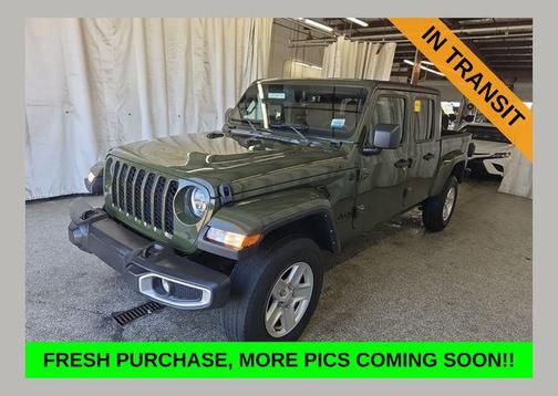Sarge Green Clearcoat 2022 Jeep Gladiator Sport S