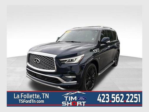 Hermosa Blue 2019 INFINITI QX80 Limited
