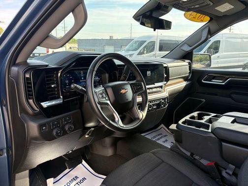 Lakeshore Blue Metallic 2024 Chevrolet Silverado 1500 LT