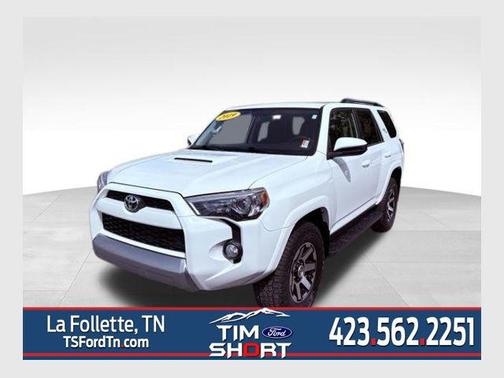 Super White 2019 Toyota 4Runner TRD Off Road