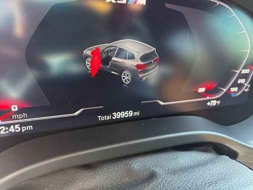 Donington Grey Metallic 2021 BMW X3 M AWD