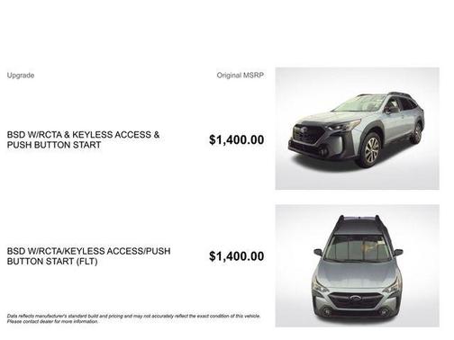 Ice Silver Metallic 2023 Subaru Outback Premium