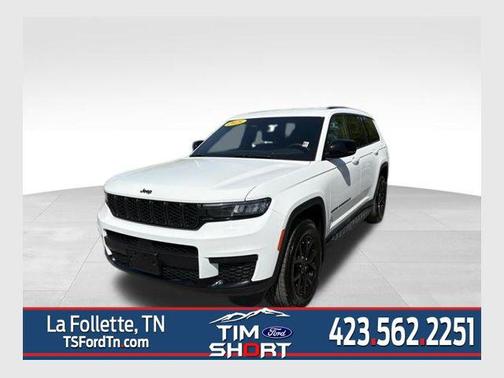 Bright White Clearcoat 2025 Jeep Grand Cherokee L Altitude