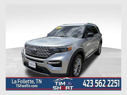 Silver Metallic 2022 Ford Explorer Limited