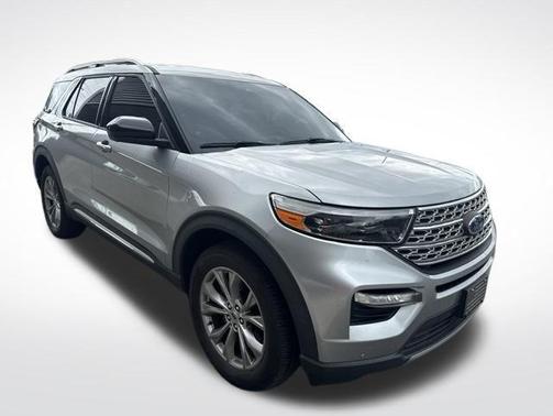 Silver Metallic 2022 Ford Explorer Limited