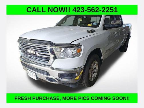 Bright White Clearcoat 2024 RAM 1500 Laramie