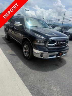 Brilliant Black Crystal Pearlcoat 2015 RAM 1500 Longhorn