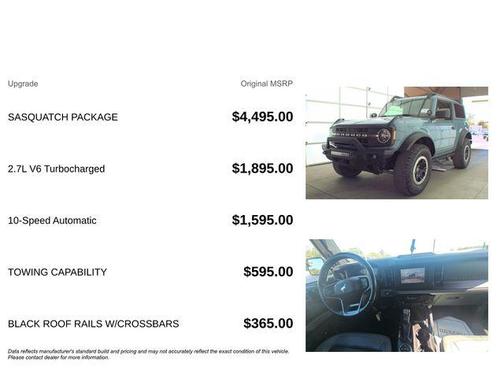 2021 Ford Bronco Black Diamond