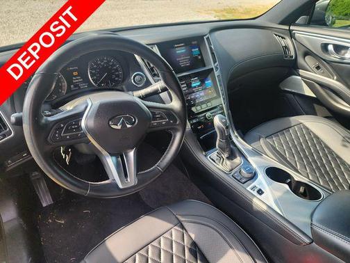 Black Obsidian 2020 INFINITI Q60 3.0T LUXE