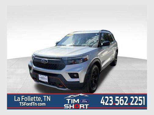 Iconic Silver Metallic 2023 Ford Explorer Timberline