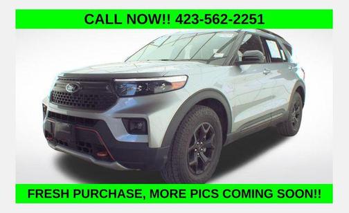 Iconic Silver Metallic 2023 Ford Explorer Timberline