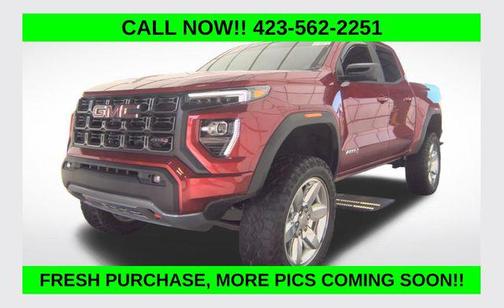 Volcanic Red Tintcoat 2025 GMC Canyon AT4