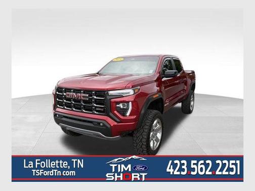 Volcanic Red Tintcoat 2025 GMC Canyon AT4
