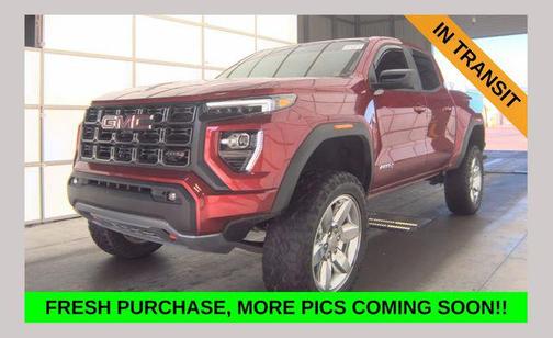 Volcanic Red Tintcoat 2025 GMC Canyon AT4