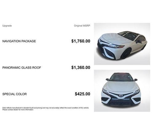Pearl 2023 Toyota Camry XSE