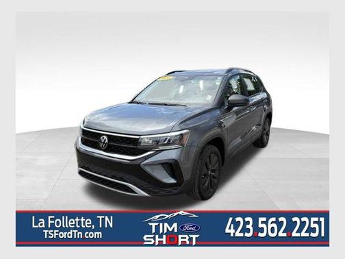 Platinum Gray Metallic 2024 Volkswagen Taos 1.5T S