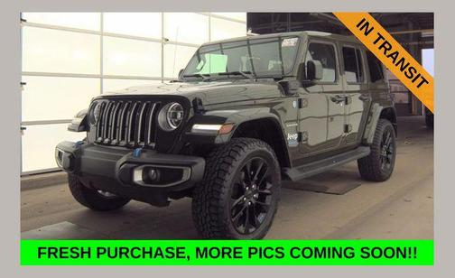 Sarge Green Clearcoat 2022 Jeep Wrangler Unlimited 4xe Sahara