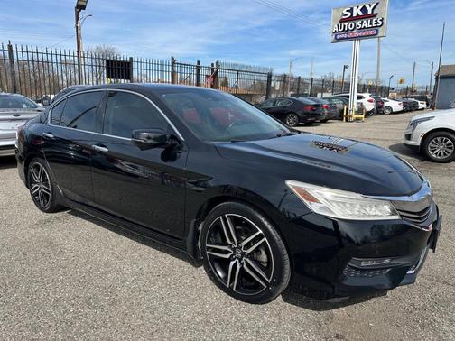 Black 2017 Honda Accord Touring