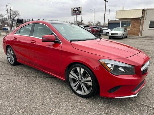 Red 2018 Mercedes-Benz CLA 250 Base