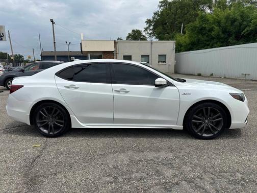 White 2019 Acura TLX V6 Technology & A-Spec