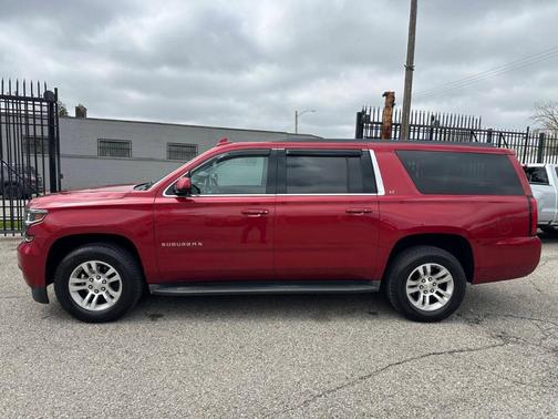 Red 2015 Chevrolet Suburban 1500 LT