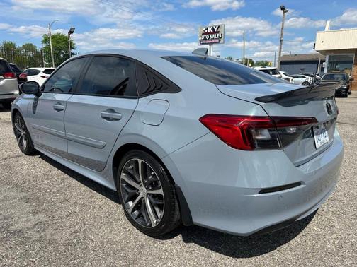 Gray 2023 Honda Civic Touring