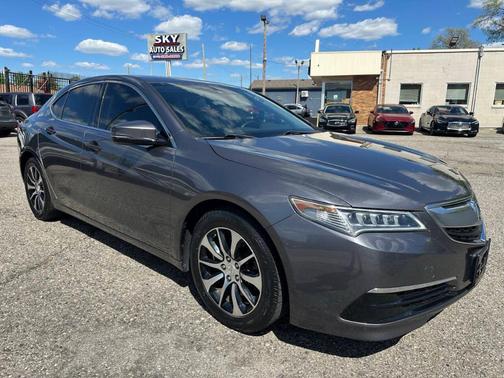 Gray 2017 Acura TLX w/Technology Package