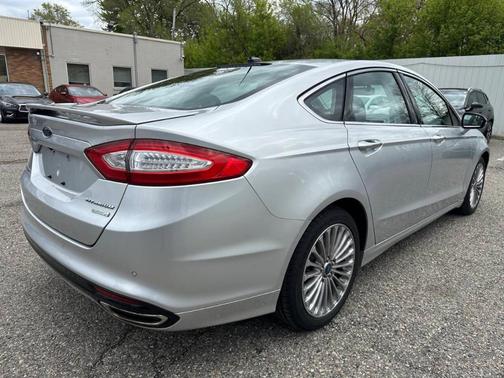 Silver 2016 Ford Fusion Titanium