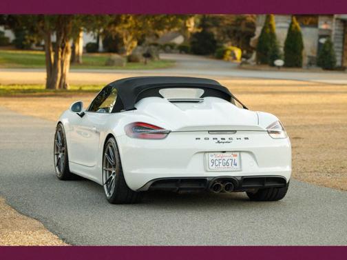 2016 Porsche Boxster Spyder