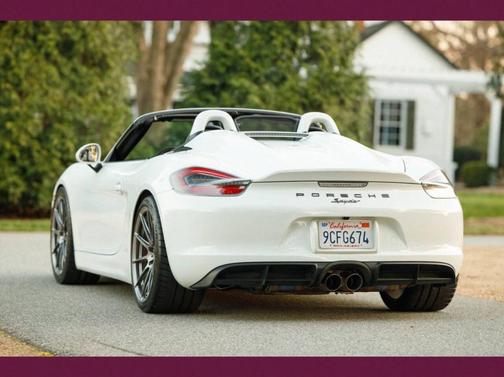 2016 Porsche Boxster Spyder